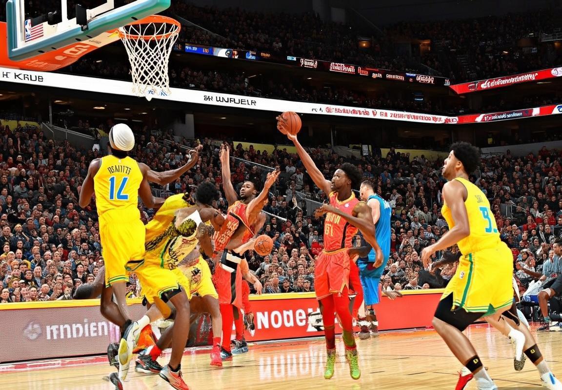 2019NBA黄蜂老鹰火花对决：扣篮盛宴与绝杀时刻